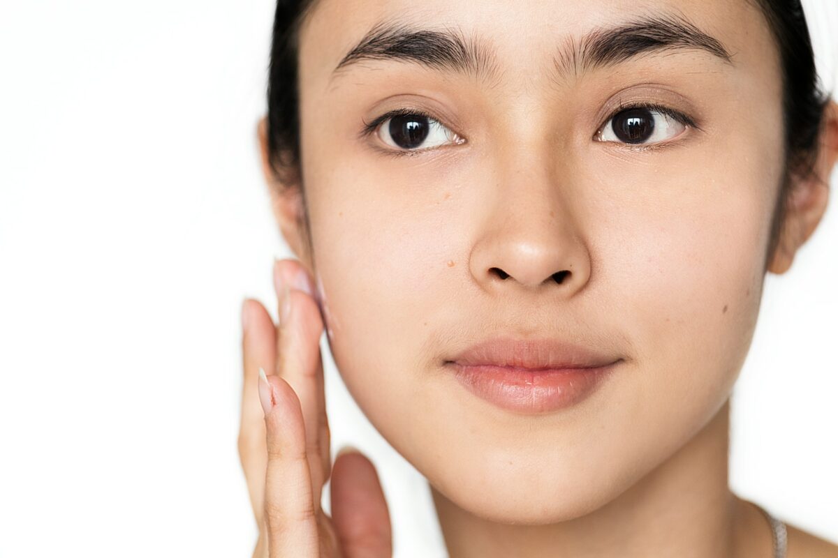 Woman with smooth, youthful skin illustrating the natural-looking results of a PDO thread lift treatment.